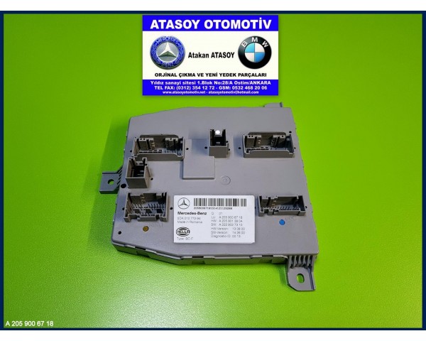 MERCEDES W205 ÖN SAM BEYNİ A2059006718 A2059002214 A2059006722 A2059006230 A2059003813 A2059009221 A2059008004 A2059006821 A2059013904 A2059013804 A2229027310 A2229021514 A2229022209 A2229021112 A2229024108 A2229026611